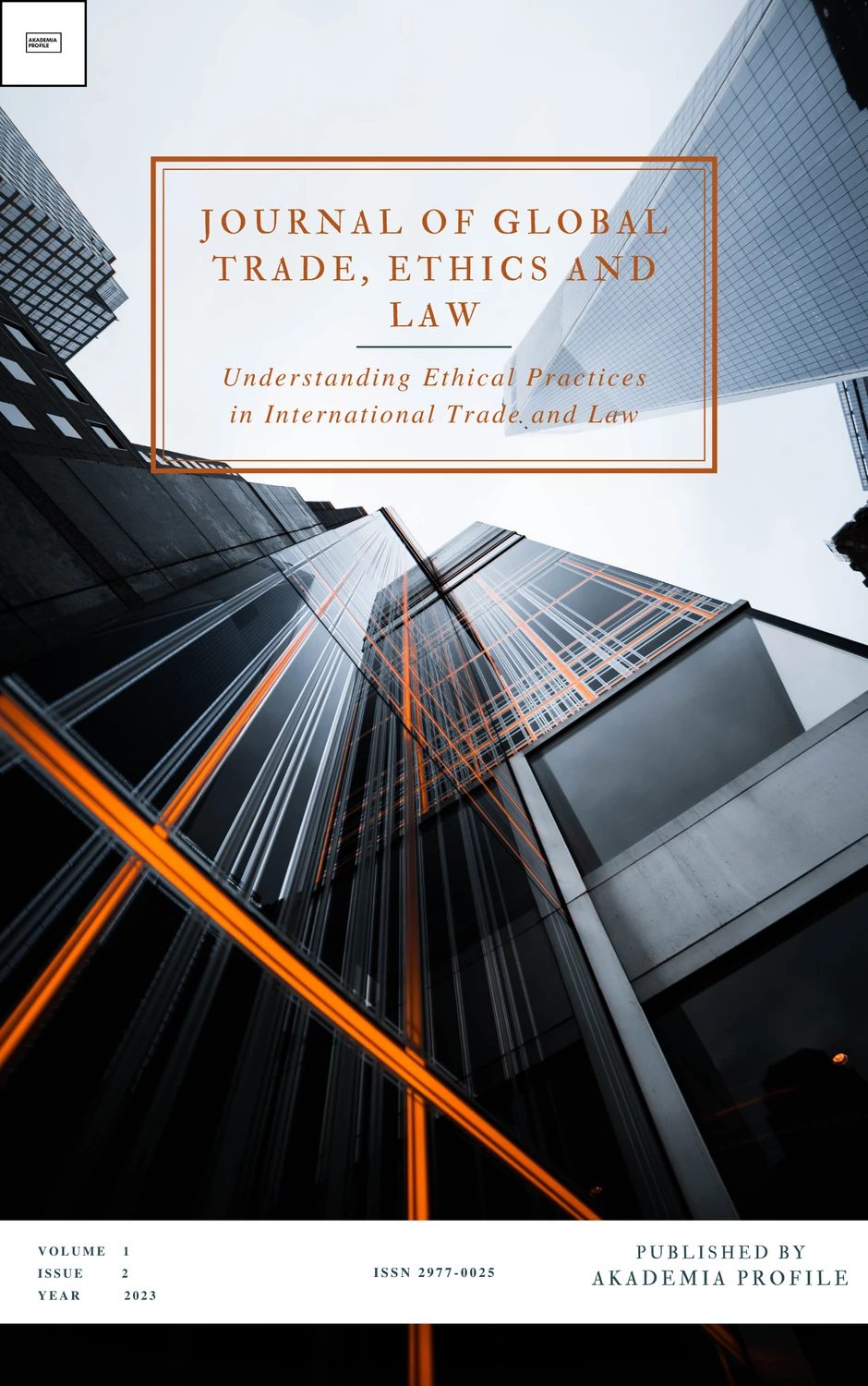 Cover of Journal of Global Trade, Ethics and Law, volume 1, issue 2
