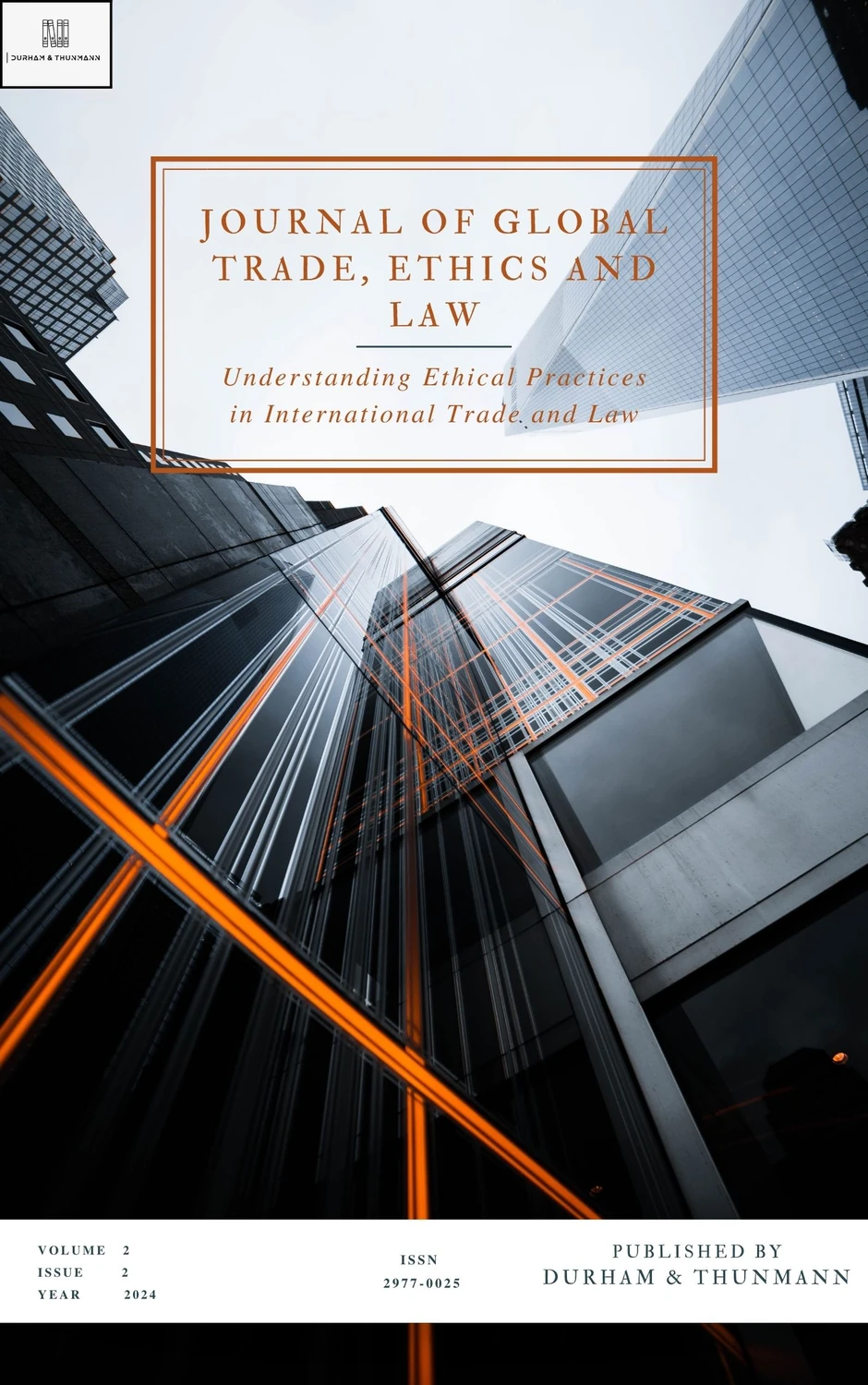 Cover of Journal of Global Trade, Ethics and Law, volume 2, issue 2